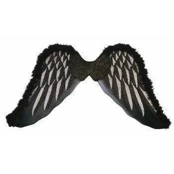 Black Angel Costume Wings - Small - Party Expo