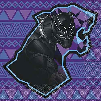 Black Panther - 9" Lunch Napkins (16ct) Party Expo  