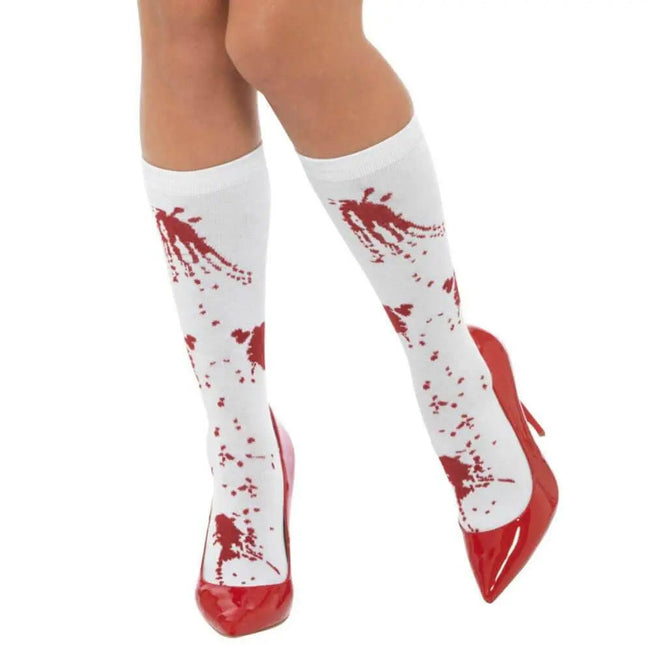 Blood Splatter Socks - Party Expo