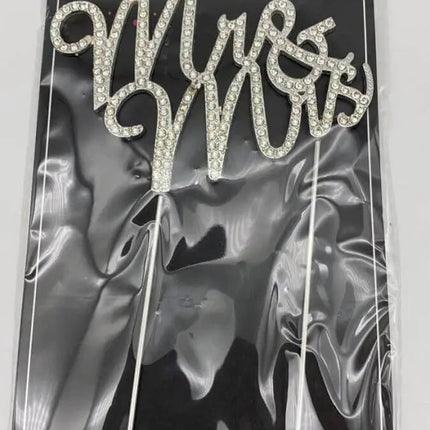 Cake Topper - Mr & Mrs - Party Expo