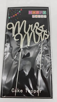 Cake Topper - Mr & Mrs - Party Expo