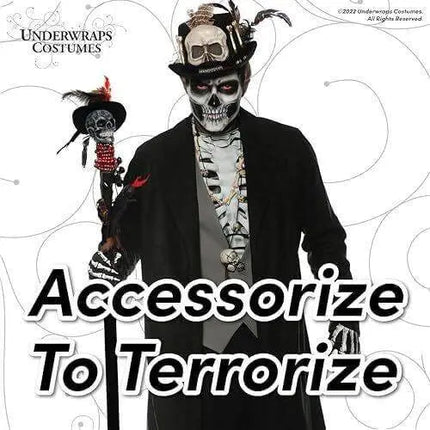 Cane- Skull with Crown - Party Expo