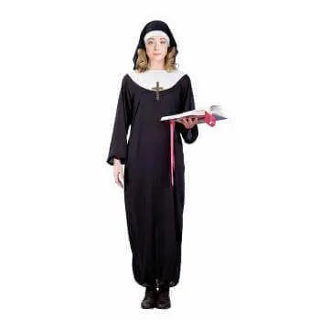 Catholic Nun Habit and Collar Costume - Party Expo