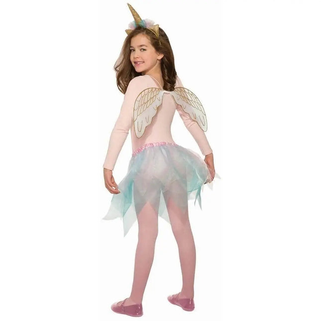 Child Unicorn Costume Kit with Wings - Party Expo