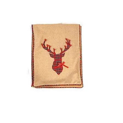 Christmas Deer Table Runner (1ct) - Party Expo