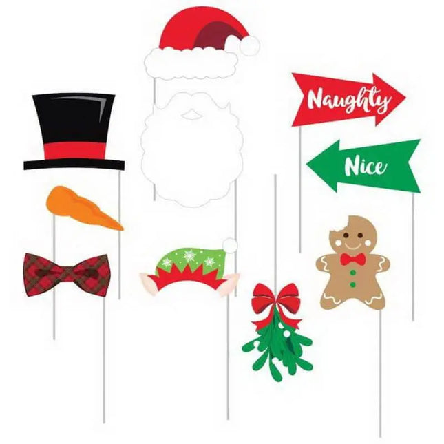 Christmas Photo Booth Props - Party Expo