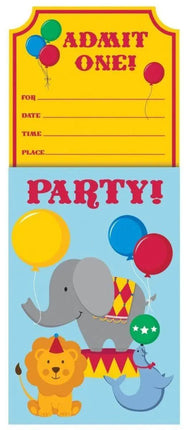 Circus Time! - Invitations - Party Expo
