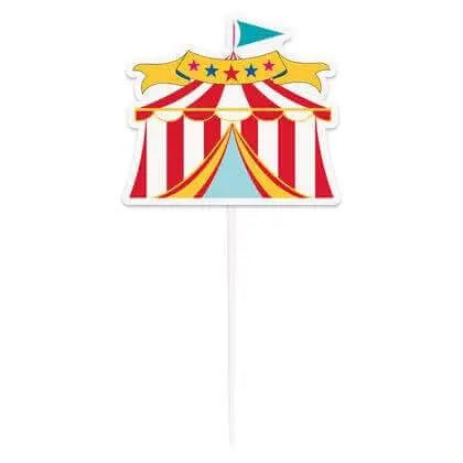 Circus Time! - Tent Shaped Cake Topper - Party Expo