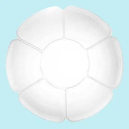 Clear 16in 7 Sectional Tray Clear - Party Expo