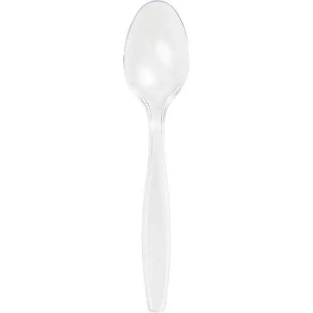 Clear Plastic Spoons - Party Expo