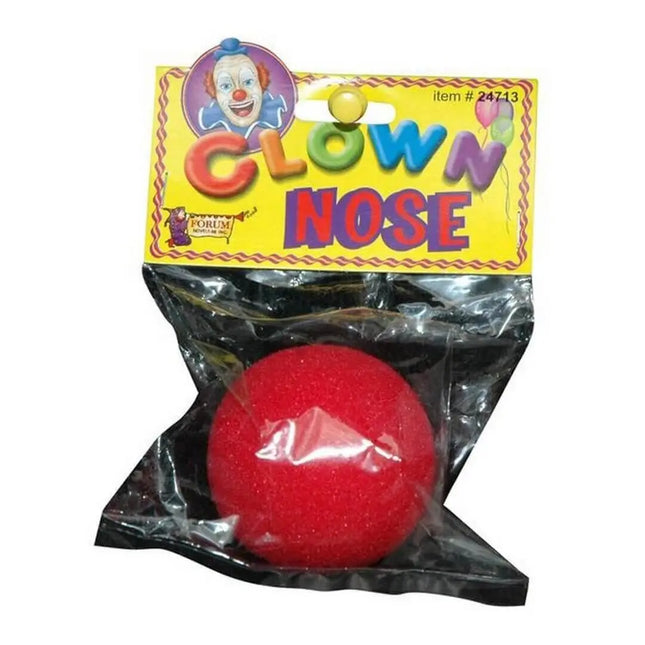 Clown Red Nose Halloween Costume Accessory - Party Expo