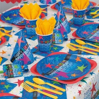 Cosmic Birthday Lunch Napkins - Party Expo