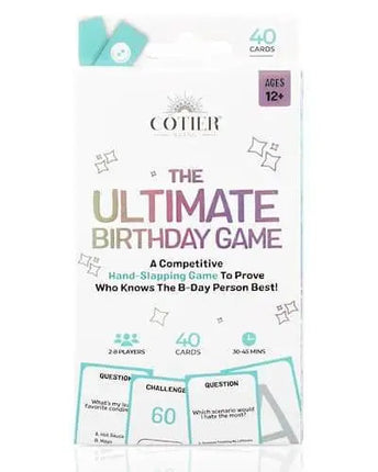 Cotier - The Ultimate Birthday Game (1ct) - Party Expo