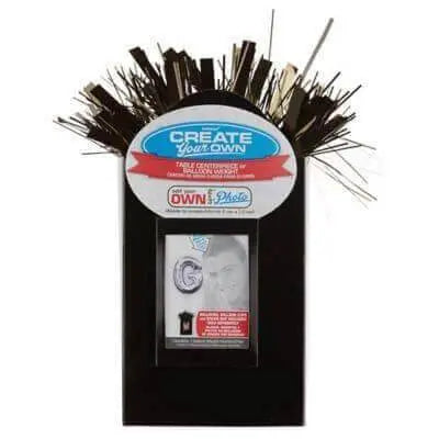 Create Your Own (CYO) Small Balloon Tote Weight Centerpiece - Black - Party Expo