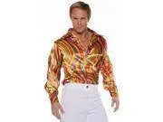 Disco Shirt Swirls Multicolor (Xlarge) - Party Expo