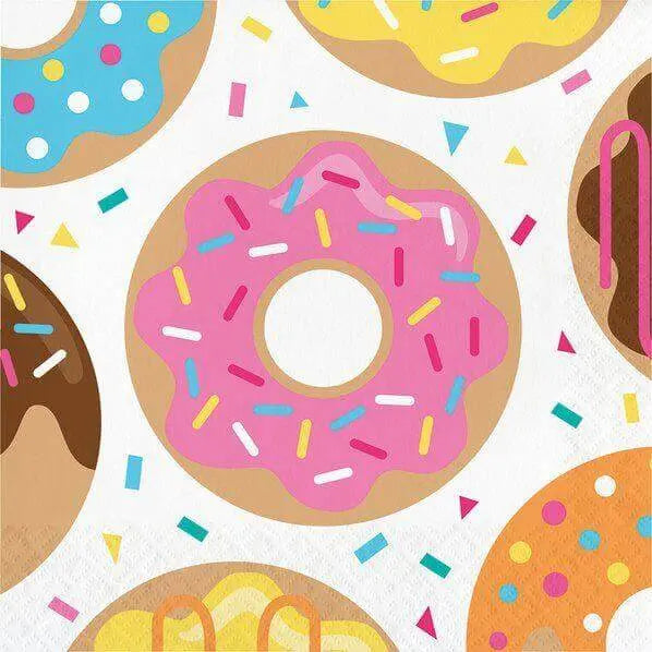 Donut Time Lunch Napkins - Party Expo