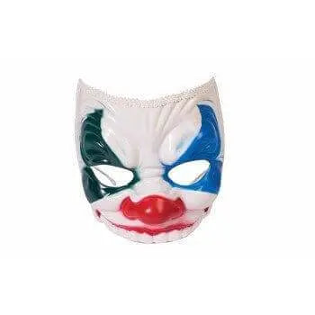 Evil Clown Mask with Eyeglass Arm - Party Expo