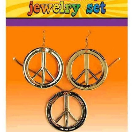Feeling Groovy Peace Jewelry Set - Party Expo