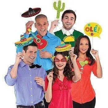 Fiesta Phto Prop Kit - Party Expo