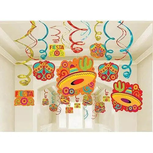 Fiesta Swirl Mega Val Pack - Party Expo