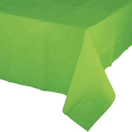 Fresh Lime Tis-Ply Tablecover 54x108 - Party Expo