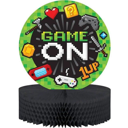 Gaming Party Honeycomb Centerpiece - Party Expo