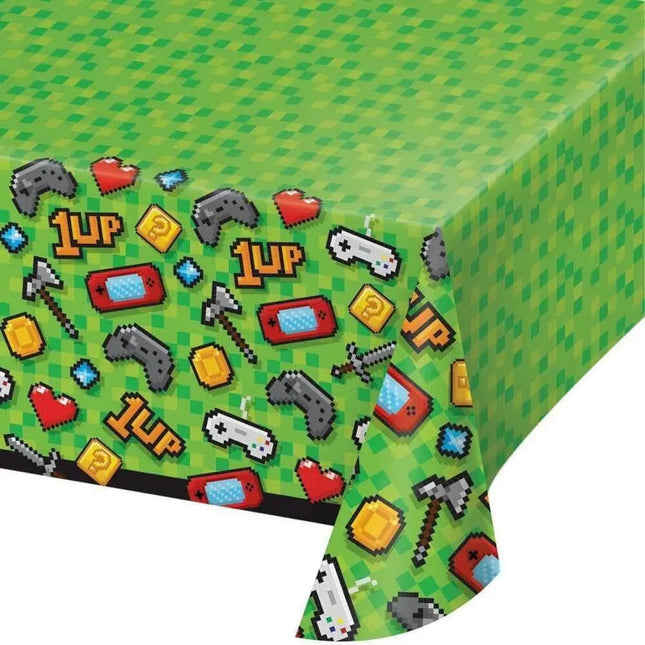 Gaming Party Plastic Tablecover - Party Expo