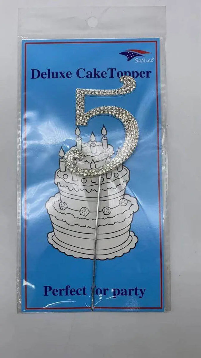 Gem Cake Topper - #5 - Party Expo