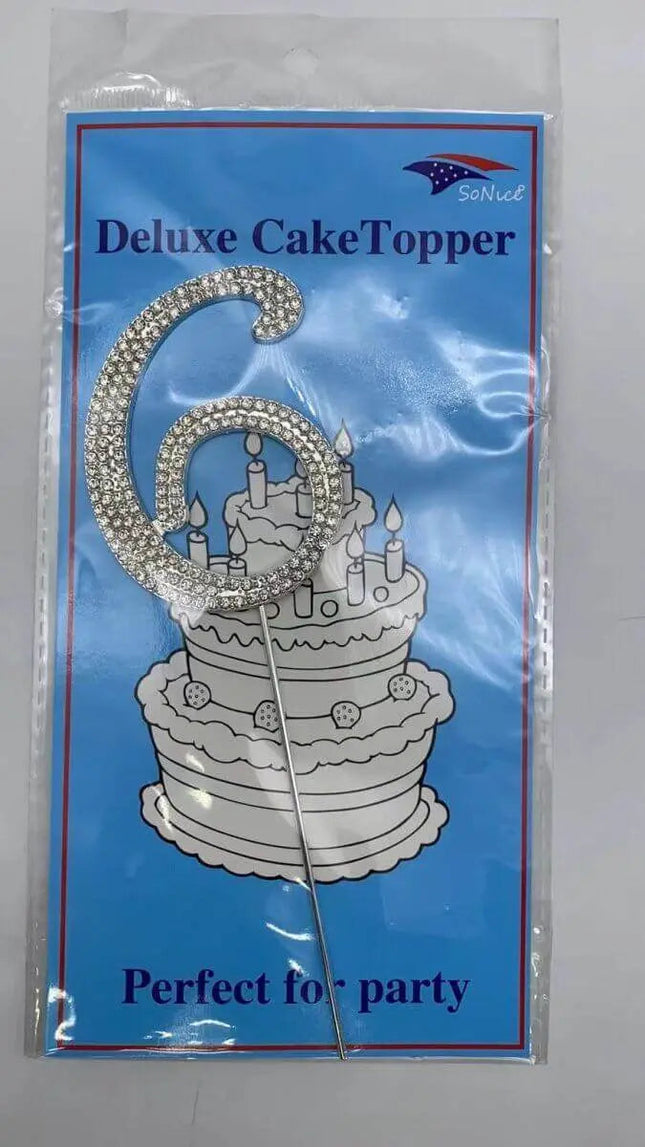 Gem Cake Topper - #6 - Party Expo