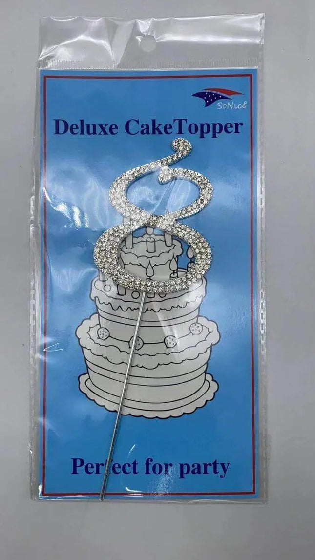 Gem Cake Topper - #8 - Party Expo