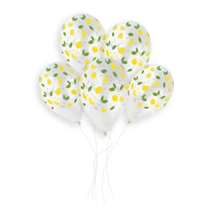 Gemar - 12" Lemon Rush Crystal Clear Latex Balloons #1022 (50pcs) Party Expo  