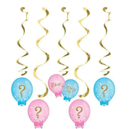 Gender Reveal - Balloon Print Dizzy Dangler - Party Expo