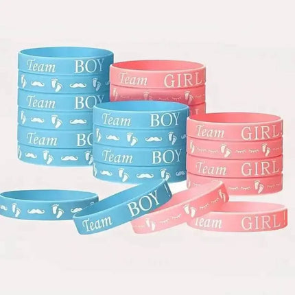 Gender Reveal - Bracelets (8pcs) - Party Expo