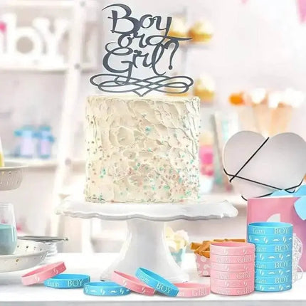 Gender Reveal - Bracelets (8pcs) - Party Expo