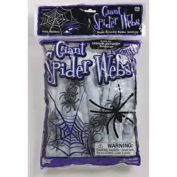 Giant Spider Web - White (240 grams) - Party Expo