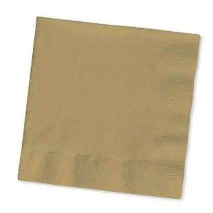 Glittering Gold Lunch Napkins - Party Expo