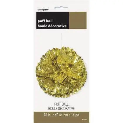 Gold Foil Puff Decor 16 - Party Expo