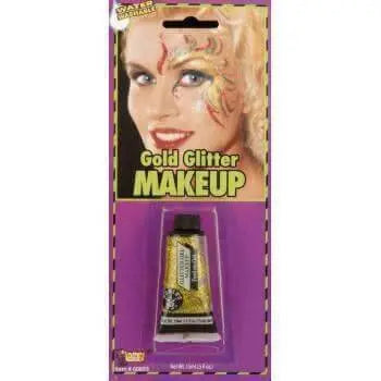 Gold Glitter Makeup Gel - Party Expo