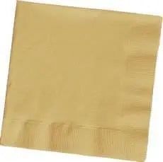 Gold Luncheon Napkins (20ct) - Party Expo