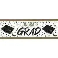 Golden Grad Giant Banner Party Expo  