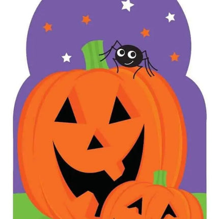 Halloween Pumpkin Cello Bag with Zipper - Party Expo