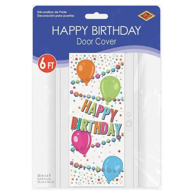 Happy Birthday Door Cover Party Expo  