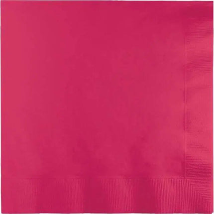 Hot Magenta Lunch Napkins - Party Expo