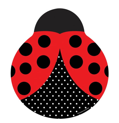 Ladybug Fancy - 9" Dinner Plates Party Expo  