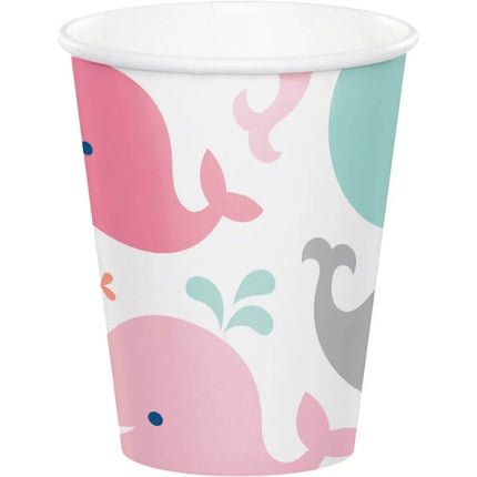 Lil' Spout - 9oz Pink Paper Cups (8ct) - Party Expo