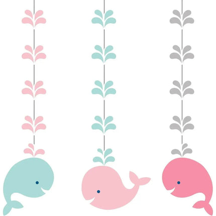 Lil' Spout Pink Hang Cutouts - Party Expo