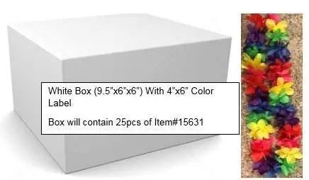 Luau - Rainbow Leis (25ct) - Party Expo