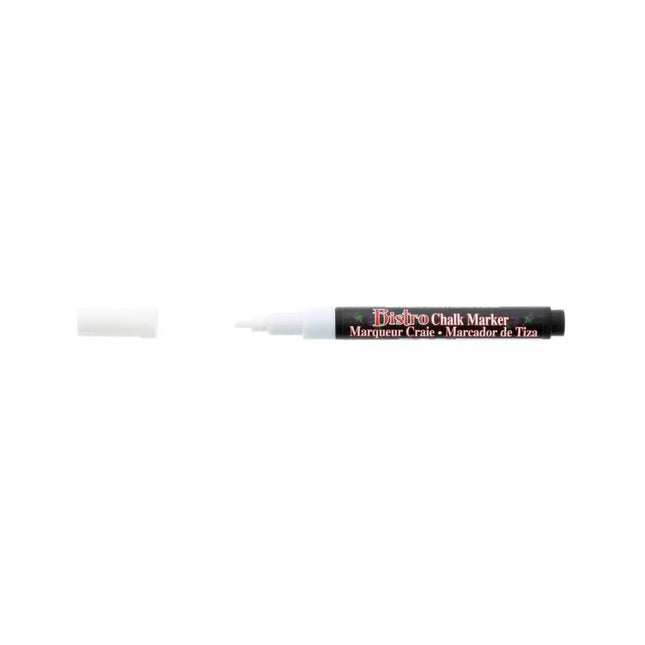 Marvy Bistro Fine Tip Chalk Marker - White - Party Expo