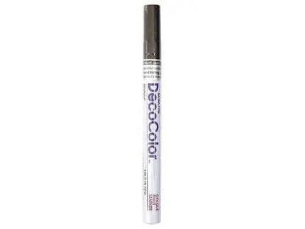 Marvy Decocolor Marker Extra Fine - Black Opaque - Party Expo