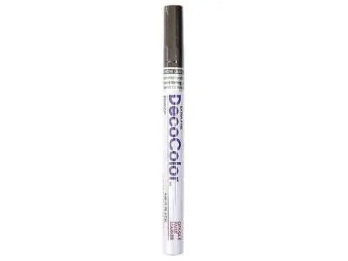 Marvy Decocolor Marker Extra Fine - Black Opaque - Party Expo